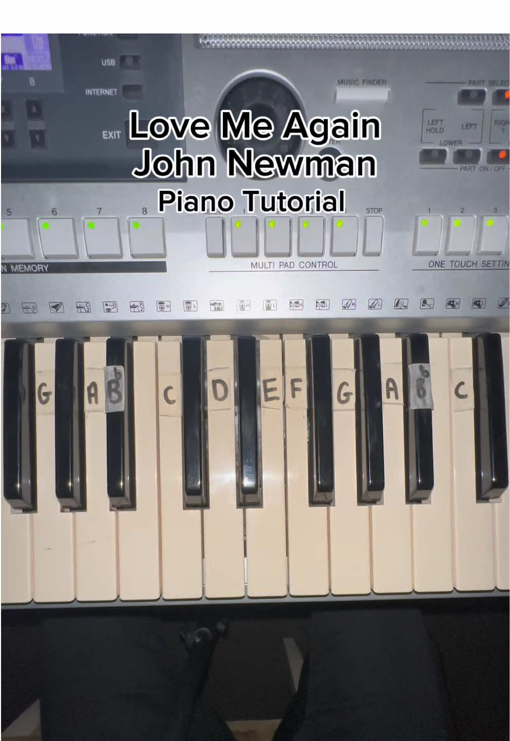 Can you love me again? 🗣️🗣️ Love Me Again by John Newman piano tutorial #piano #johnnewman #lovemeagain #pianotutorial 