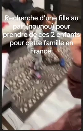 Famille dynamique résident en farnce cherche une fille au pair (nounou) #camerountiktok🇨🇲 #rdcongo🇨🇩 #benintiktok🇧🇯 #togolais228🇹🇬 #gabon🇬🇦 