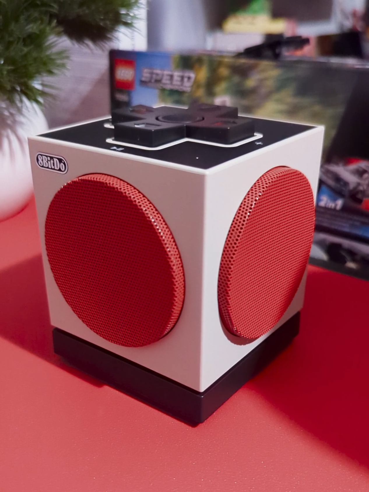 My new 8bitdo speaker cube #8bitdo #music #bluetooth #retro #nintendo 