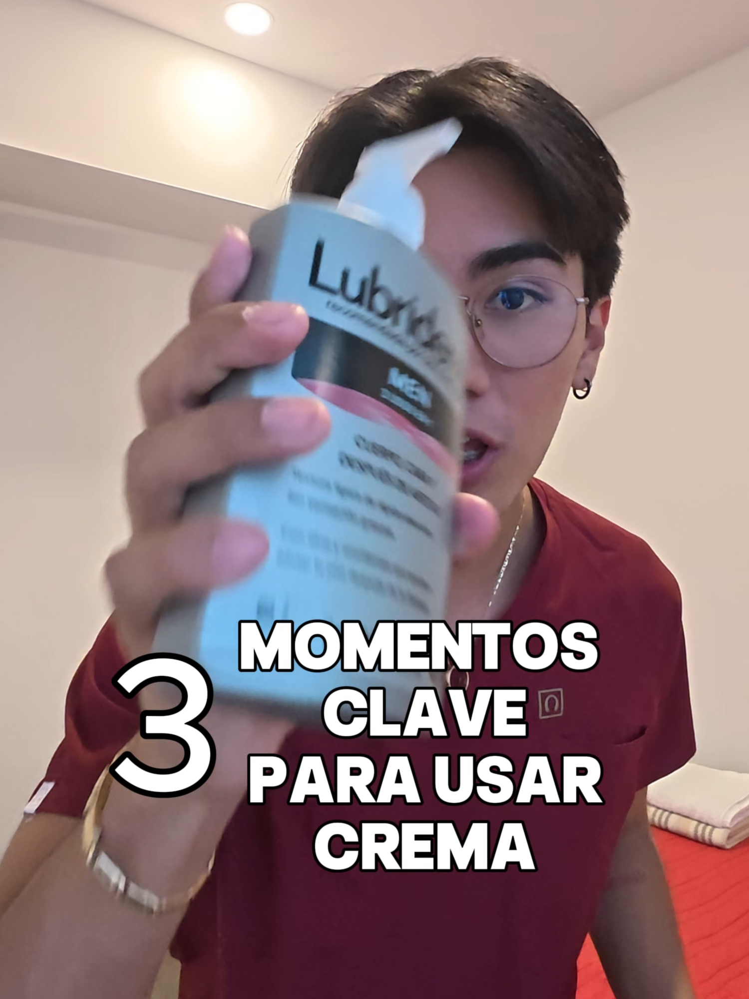 3 momentos clave para cuidar tu piel 🧴✨ Así mantengo mi piel hidratada y sana todos los días. @lubridermmx . #AspiriNan #Lubriderm #lubridermmen #crema #skincare #doctor #medicina