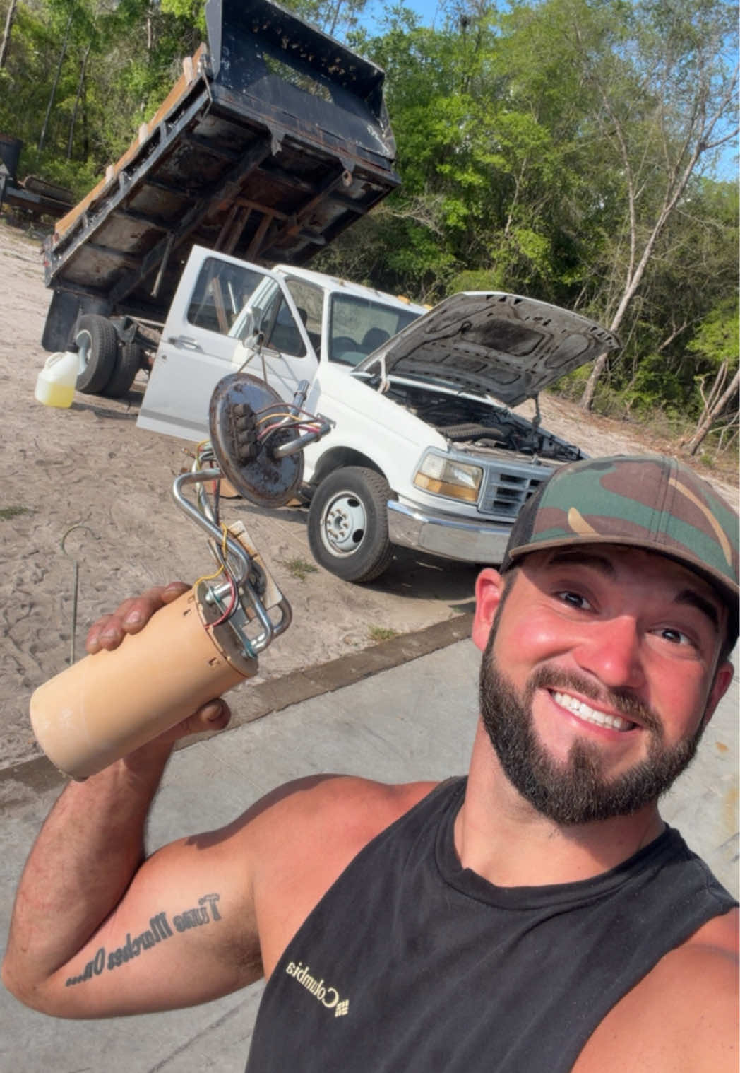 No more green gas in the dump truck…                                                 #funbucketkustoms #funbucket #fbk 