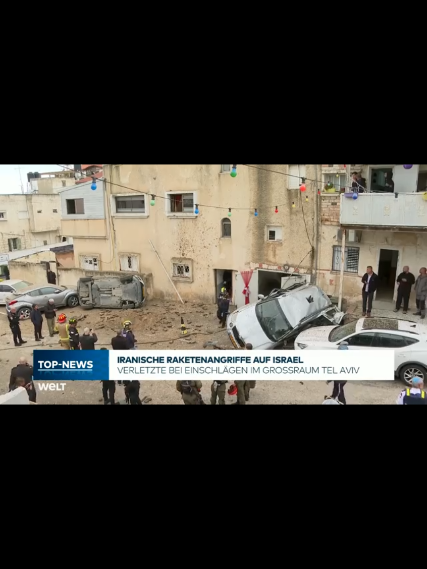 Eilmeldung! Iran-Krieg! Heftige Mullah Rache in Israel! Für die Menschen bedeutet das höchste Alarmbereitschaft! Teilt mir bitte eure Meinung Unbedingt teilen und liken für mehr infos! #breakingnews🔥 #foryoupage❤️❤️ #usa🇺🇸 #israel🇮🇱 #iran 
