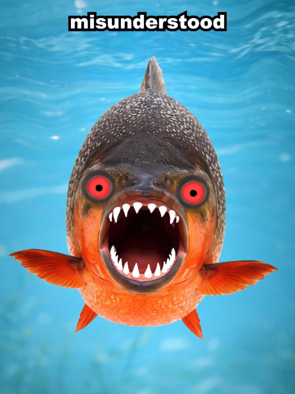 Are piranhas killers? #fish #piranhas #curiosities #animation 