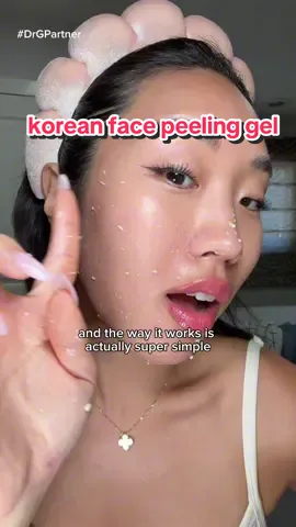 That Korean spa glow… but make it at home🤩 Obsessed with how the @Dr. G Brightening Peeling Gel leaves my skin feeling smooth, clean, and fresh without irritation. This is the #1 skincare brand in the peeling category in Korea and you can use code DRGSPRING26 on @Amazon to get it on sale!! #DrGPartner #kbeauty 