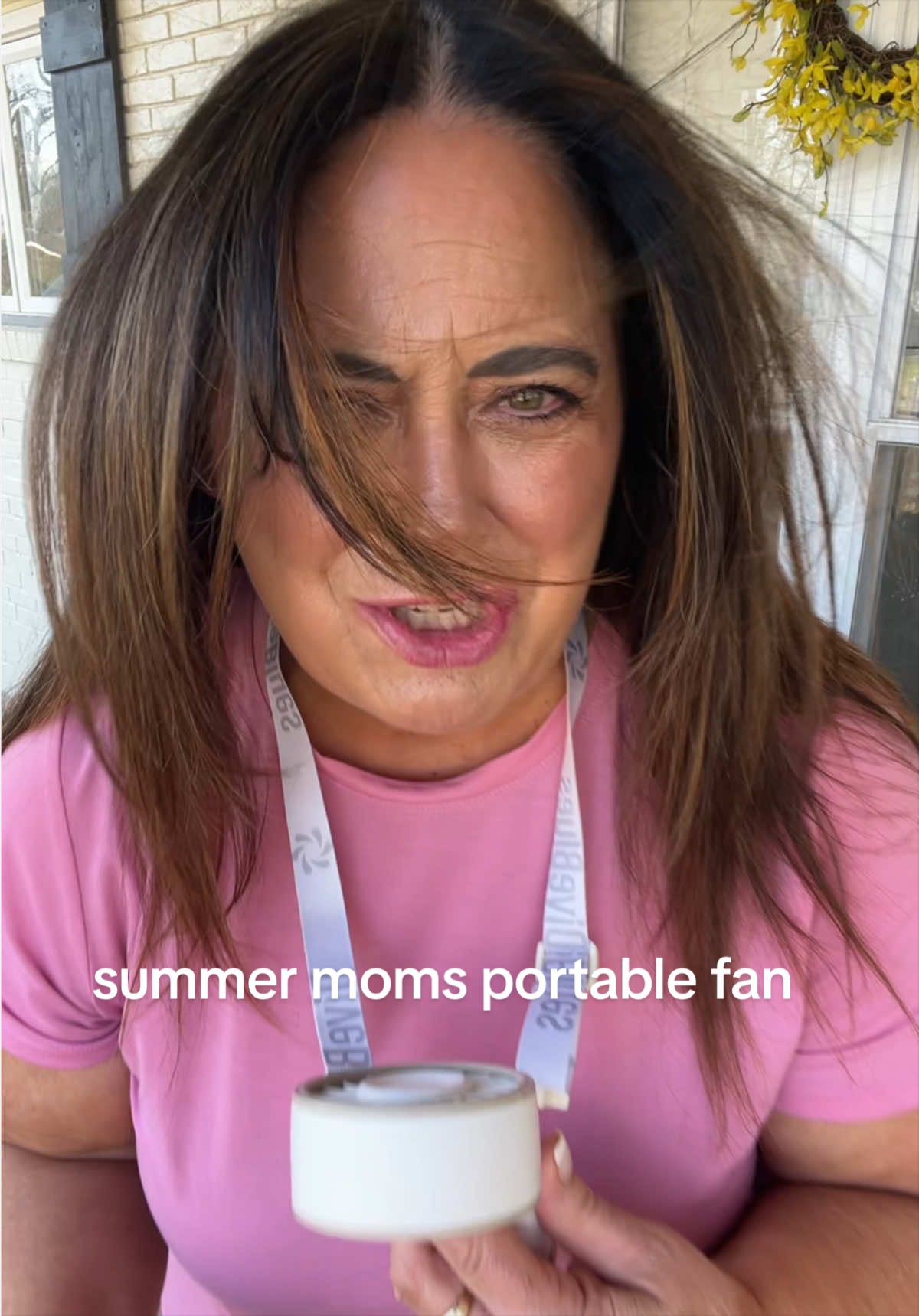 Mom summer essential: powerful portable fan @Ocoopa&Diveblues #tiktokshopcreatorpicks #mothersday #fan #portablefan #handheldfan 