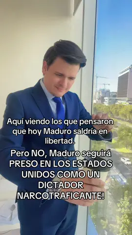 El Dictador seguirá PRESO en Los Estados Unidos,  Los chaviztas-Maduristas que creían que hoy se iba para su casa 🤣 - #lalibertadavanza #anticomunista #antisocialismo #maduropreso #madurodictador  