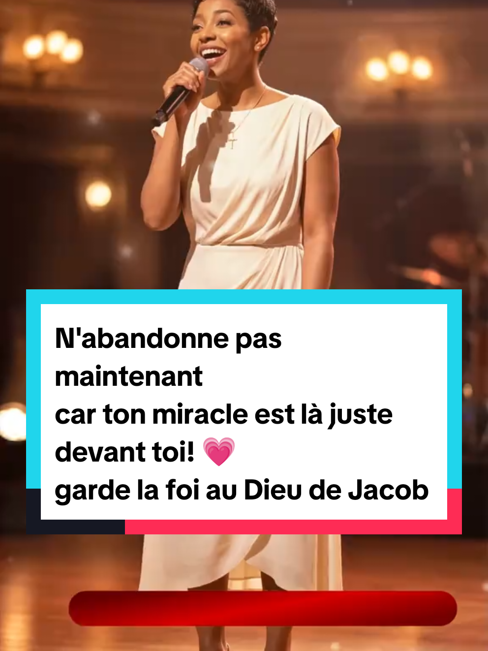 Titre: N'abandonne pas maintenant Que quelqu'un soit encouragé par ce cantique #chansonschretienneslibres  #nabandonnepasmaintenant  #foi  #miracle  #victoireenjesus 