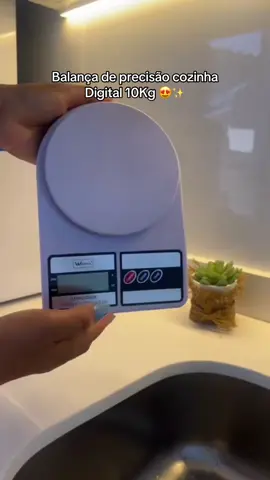 Balança de precisão cozinha Digital 10Kg 😍✨ link nos comentários ##balançadigital##balançacozinha##achadinhosdashopee##achadinhosdatutii##publi