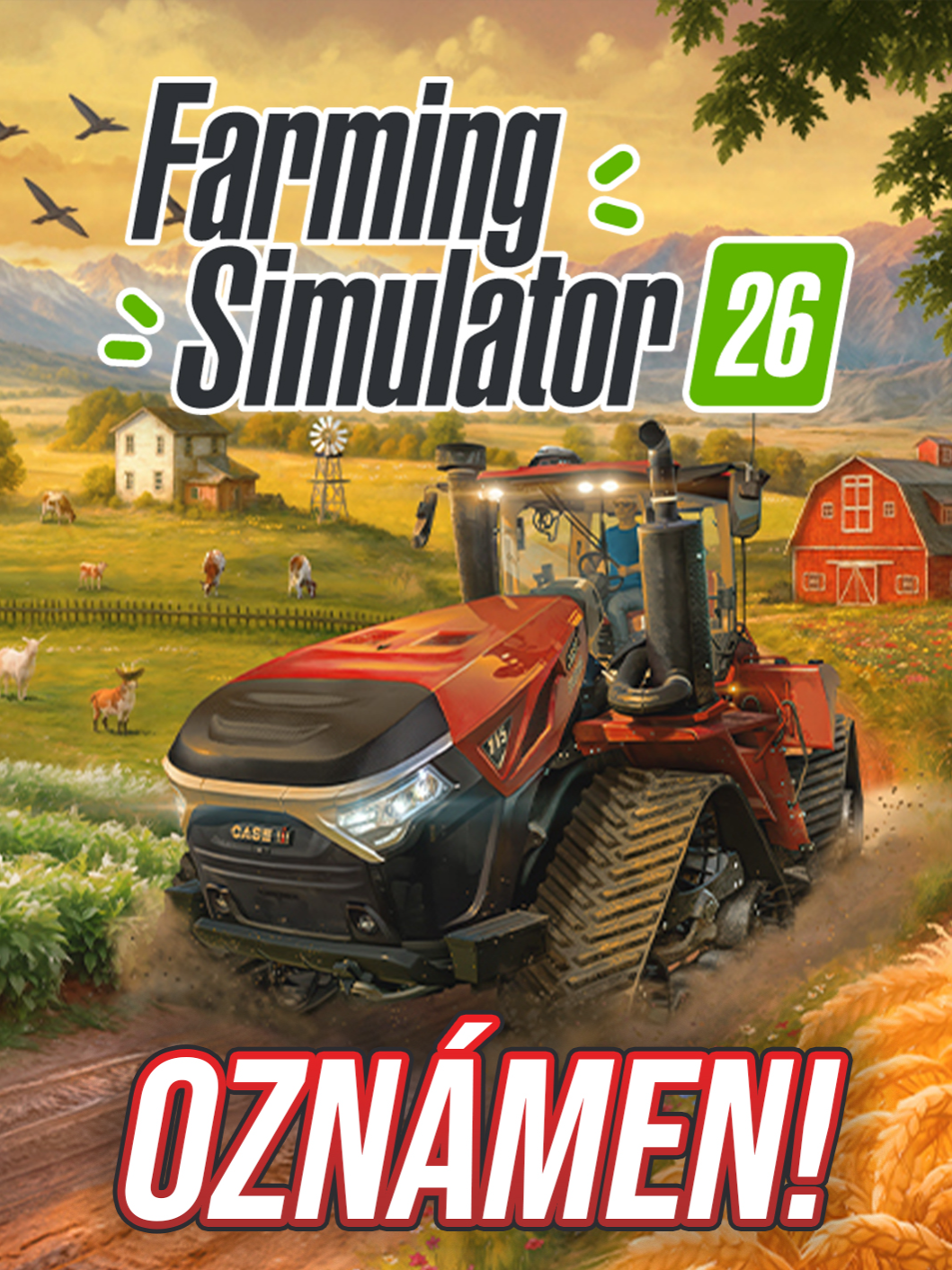 FARMING SIMULATOR 26 BYL OFICIÁLNĚ PŘEDSTAVEN! Více ve videu na YT Gamekeepers_cz! #FS26 #FarmingSimulator26 #MobileGaming #FarmingSimulator #FarmingSimulatorMobile #FarmingSimulator2026 #GiantsSoftware #GiantsSoftwarePartner #Farming #Farm #simulator #Sim #Simulation #Synecek11 #GKCZ #Gamekeepers_cz #Czech #Twitch  Uploaded by Mirek11