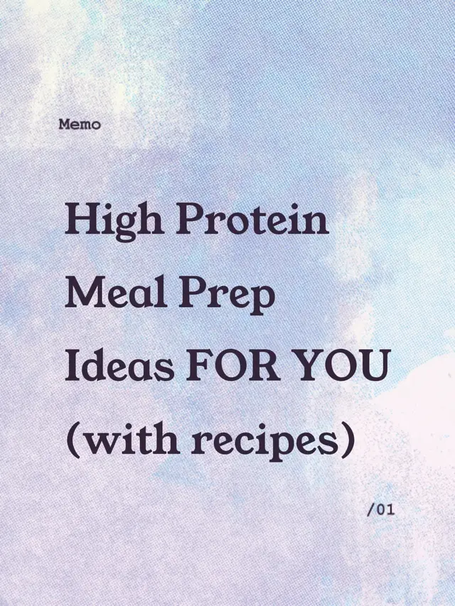 High Protein Meal Preps with recipes you’ll enjoy 🍽️ Easy, fast and low calorie ✅ #highprotein #mealprep #healthyrecipes #EasyRecipes #chickenrecipes 