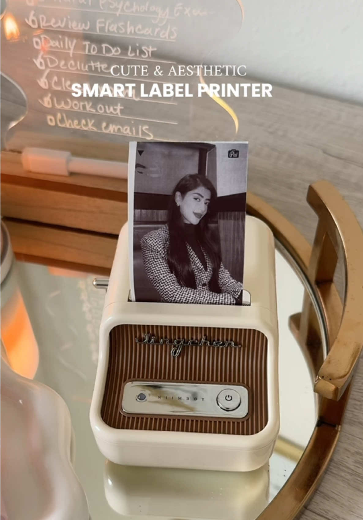 Niimbot B21 Pro ✨ Perfect addition for college organization and my memory scrap book 🥹♥️ @NIIMBOT Official   #niimbot #niimbotb21pro #smartlabels #labelprinter #aesthetic 