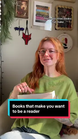 books that make you want to be a reader and then make you want to wear bookish merch to let everyone know you are a reader are the best books. I don’t make the rules 🤷‍♀️  thank you @Next Chapter Bookwear for #gifted reader knitting sweater 💚 I already know the long sleeve and now I can wear this all year long  •Project Hail Mary •Jade City •Red Rising #BookTok #bookfyp #bookrecs 