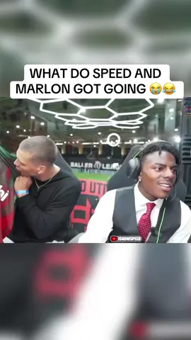 These two man 😂😭 @IShowSpeed #Soccer #ballerleague #speed #streamer #marlon 
