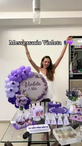 Vem arrumar a mesa 🪻💜 Bolo: @dcakespe  💜🪻 Docinhos @deliciascakes85 🪻💜 
