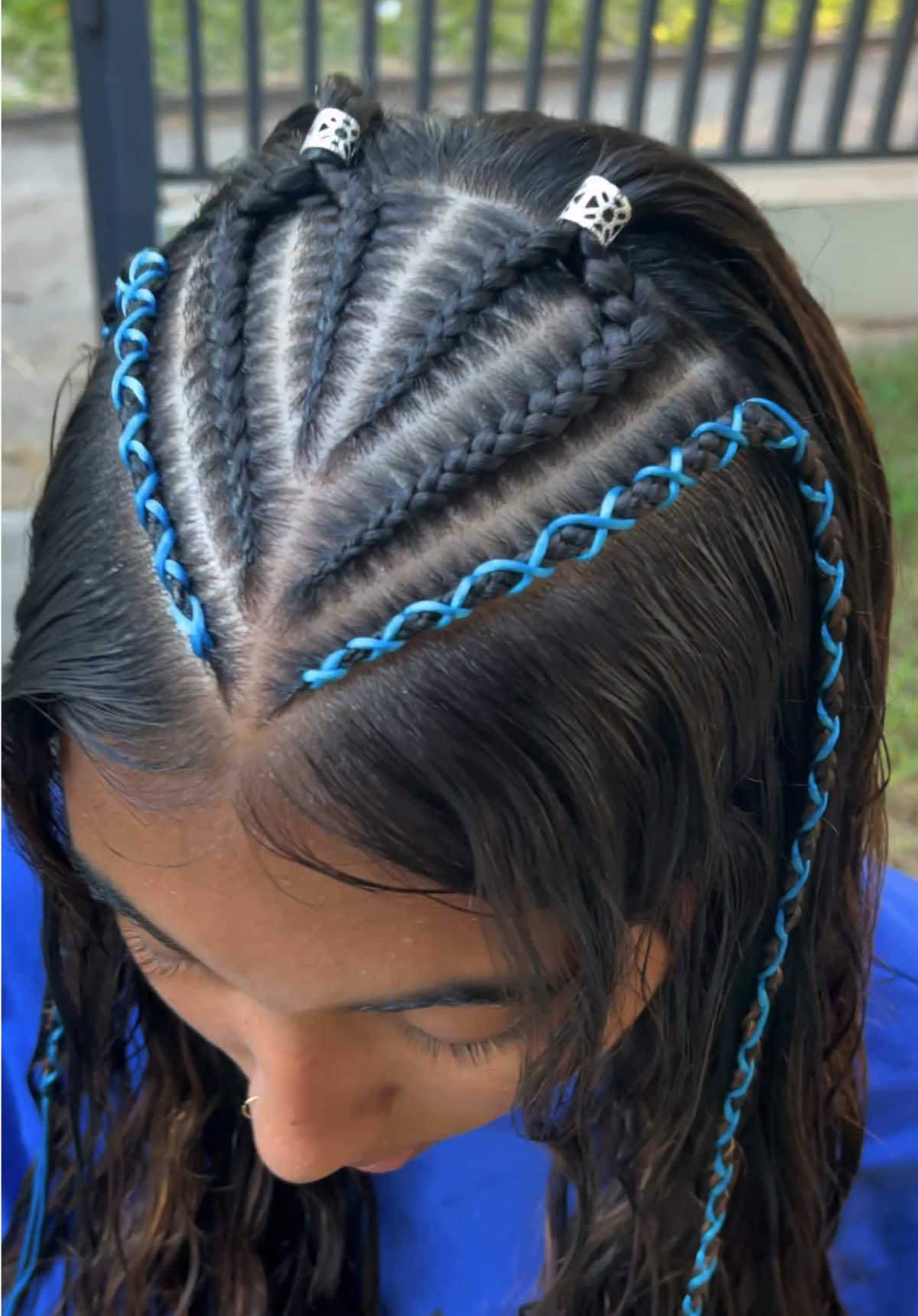 🩵 #braids #cornrows #braidstyles #cornrowsbraids #braider 