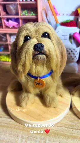Esculturas terminadas de Salí 🐶🐶❤️🐾 #paratiiiiiiiiiiiiiiiiiiiiiiiiiiiiiii #realismo #esculturas #needlefelting #dogs 