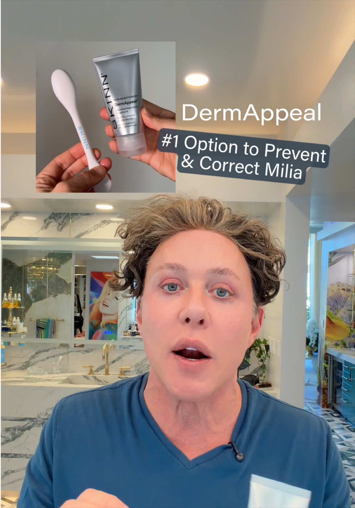 Milia bye-bye 👋 DermAppeel is our BPOM — up to 20% OFF ✨ Tap to shop on TikTok Shop  #milia #miliacare #exfoliation #scrub #bpom 