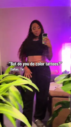 Idk what yall think 🤔  Book a consultation first w/ link in bio ⬆️⬆️ #dallasblackfemaletattooartist #blackfemaletattooartists #dallastattooartist #melanintattooartist #colortattoos 