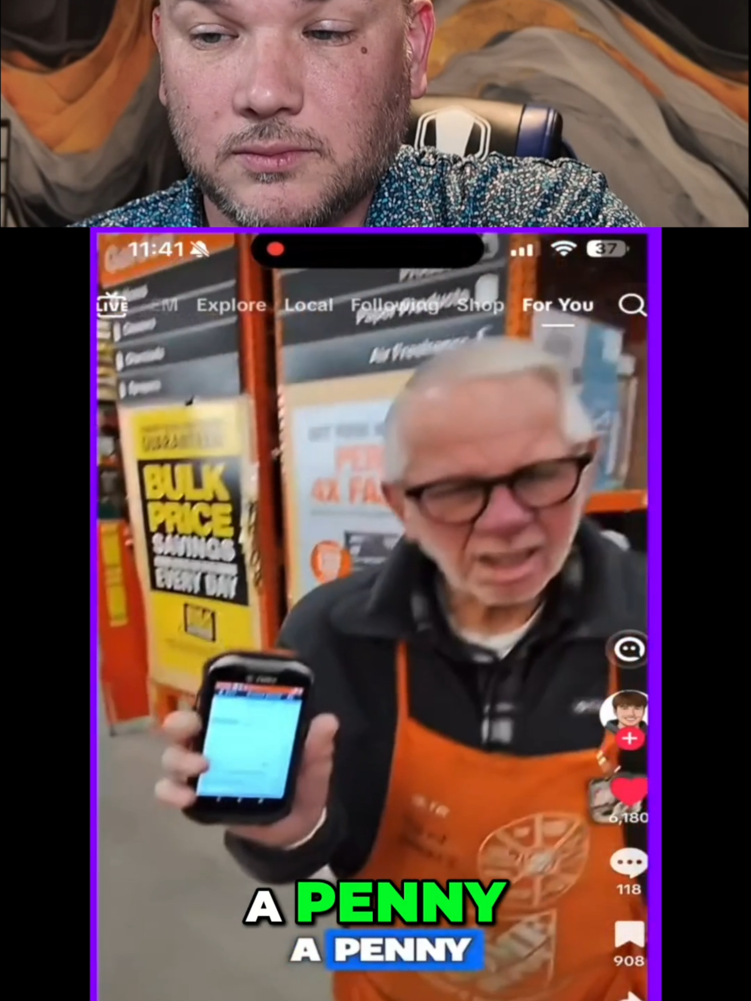 Is it ILLEGAL to buy items for a Penny $.01 at Home Depot?  #homedepot #pennydeals #fyp #viral #caughtoncamera #scam #sale #deal