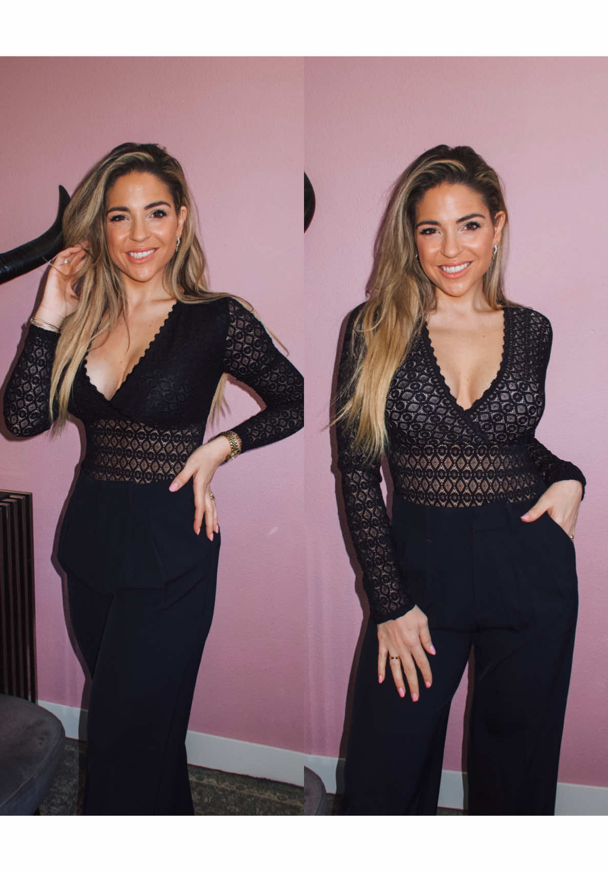 Zwart/zwart of zwart/beige? 😍✨  LACE BODY MAE  #fy #fyp #bodystockig #lacebody #body 