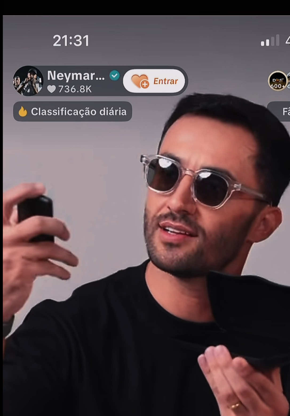 Live de Lançamento da Linha de Óculos do Neymar Jr 
