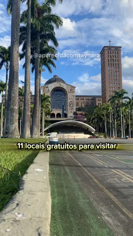 11 LOCAIS GRATUITOS PARA CONHECER EM APARECIDA! 😍 ✔️ Já salva essa dica para a sua viagem  Gostou dessa informação? Siga me para acompanhar as melhores dicas de Aparecida!  #aparecidasp #santuarionacionaldeaparecida #aparecidadonorte #padroeiradobrasil 