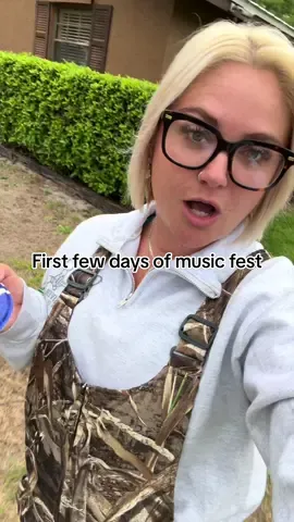 First few days of what OMF looks like for the locals  #omf #musicfest #florida #musicfestivals 