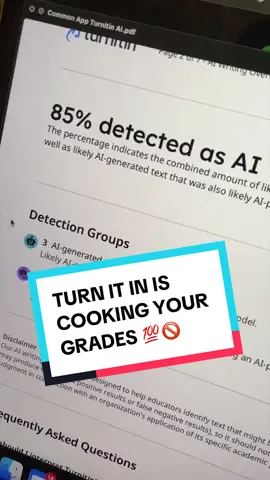 turn it in ai detection is cooking peoples grades left and right these days. luckily, grubby ai is the one program that can still bypass turn it in every single time. #grubbyai #aihumanizer #turnitin #aidetection #studytok  