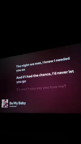 The Ronettes - Be My Baby🎶😍 #spotify #fyyyyyyyyyyyyyyyyyyy #music #lyrics #fyp 
