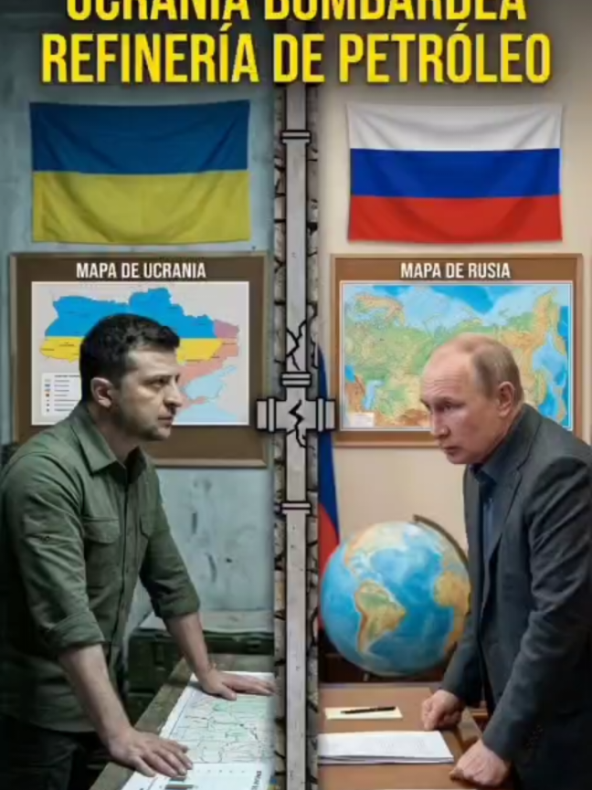 ÚLTIMA HORA | UCRANIA GOLPEA EL CORAZÓN ENERGÉTICO DE RUSIA La guerra entre Rusia y Ucrania entra en una nueva fase crítica. Ucrania ha intensificado sus ataques con drones de largo alcance, llevando el conflicto directamente al territorio ruso y apuntando a un objetivo clave: la industria petrolera.  Golpes estratégicos Drones ucranianos han impactado refinerías, depósitos y puertos energéticos, incluyendo instalaciones en Primorsk, una de las principales salidas del petróleo ruso. Según varios análisis, estos ataques han llegado a afectar hasta un 40% de la capacidad de exportación en determinados momentos. Nueva forma de combate Ucrania utiliza drones capaces de recorrer largas distancias y atacar múltiples objetivos al mismo tiempo, buscando debilitar la economía rusa.  ESCALADA EN LA FRONTERA  Ucrania ha lanzado ataques contra territorio ruso, incluyendo la región de Bélgorod, generando daños en zonas cercanas a la frontera.  Rusia responde con bombardeos sobre ciudades ucranianas, atacando infraestructura eléctrica y áreas urbanas. #Ucrania #Rusia #GuerraUcraniaRusia #AtaquesConDrones #CrisisEnergética