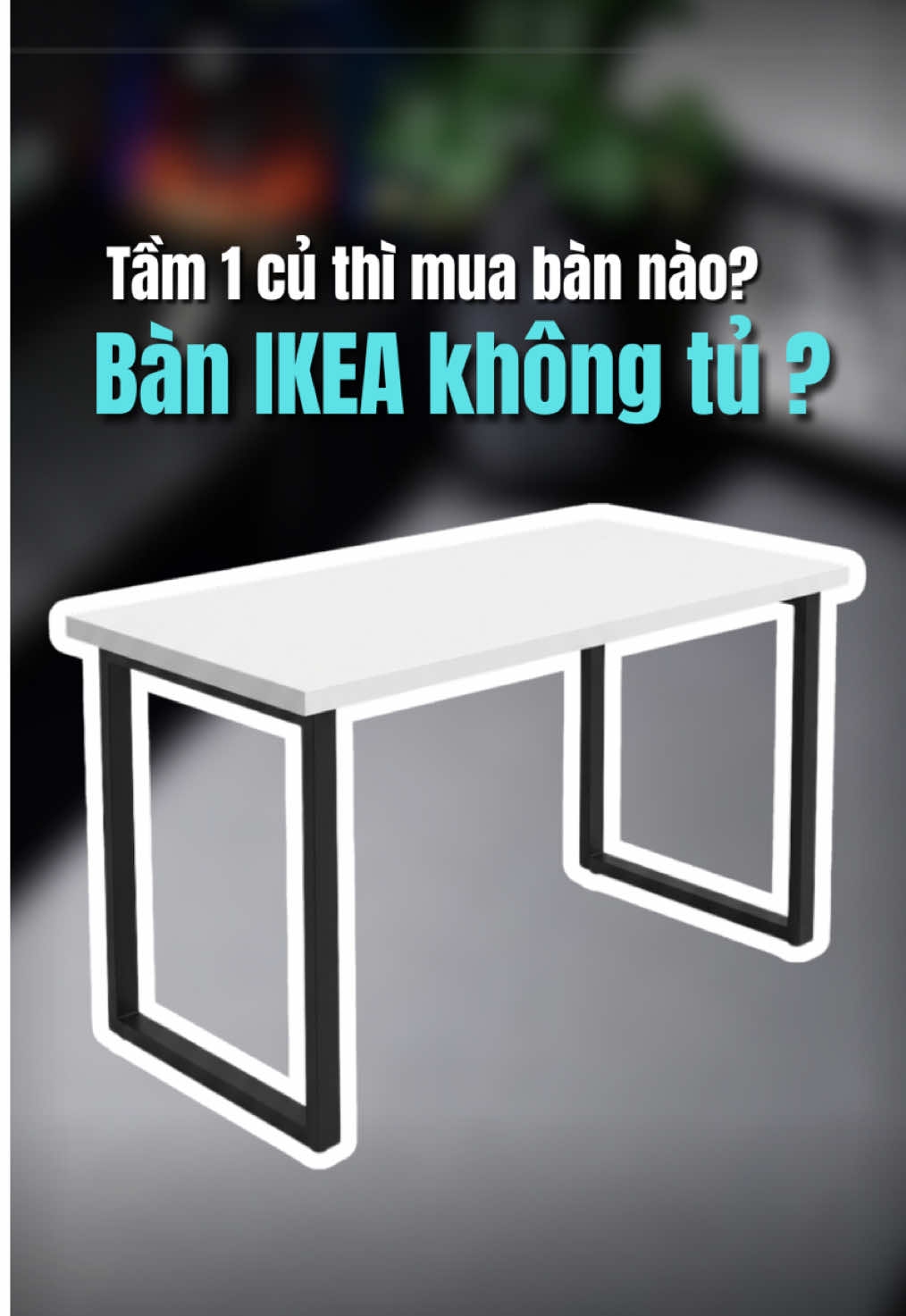 Rất recommend cho ae con bàn Ikea không tủ này nha, vừa bền vừa chắc vừa đẹp mà giá còn tốt nữa #banikea #ikeakhongtu #banhoc #banlamviec #hiurealdecor 
