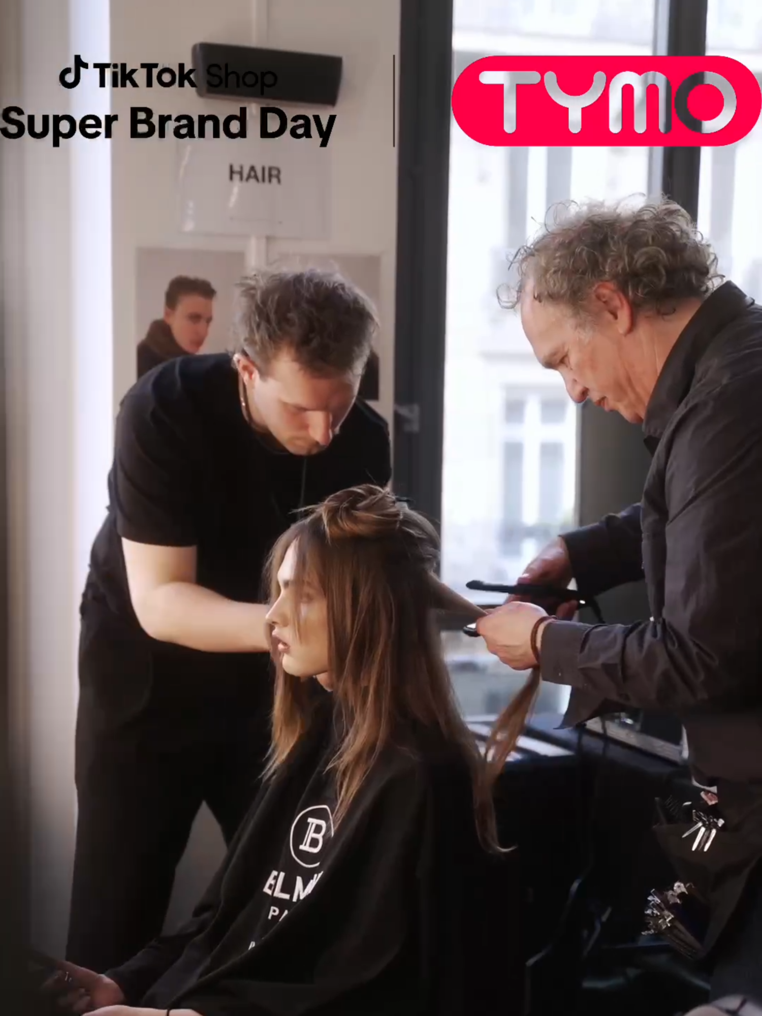 Heat backstage. Texture on stage. 🔥 From NYFW to Paris, @tymobeauty_official powers hair in motion. Pro-level precision in record time.   #tymobeauty #CurlsTYMO #TYMO #SuperBrandDay #hairmatters