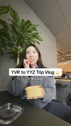 A lil yvr to yyz vlog as a finance content creator ✈️💸⭐️😭 