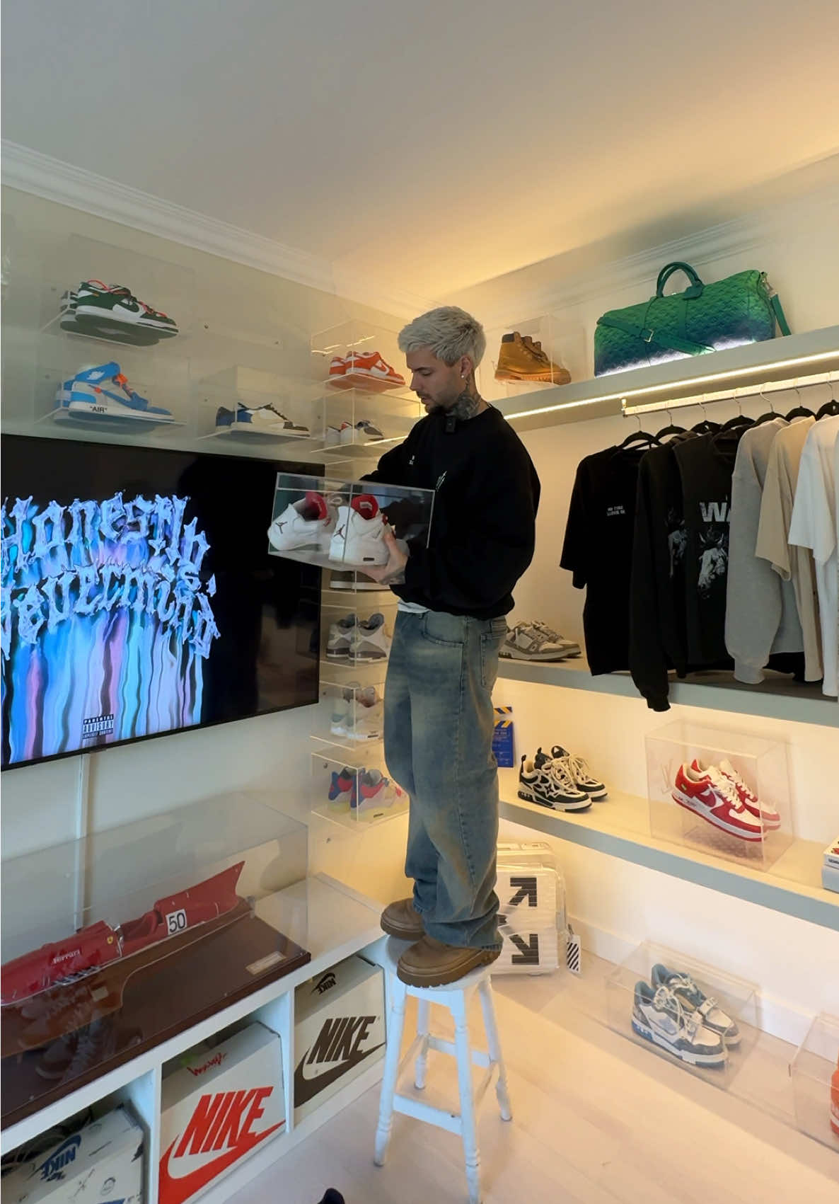 A responder a @Nat.theone #closet #closetorganization #shoecloset 