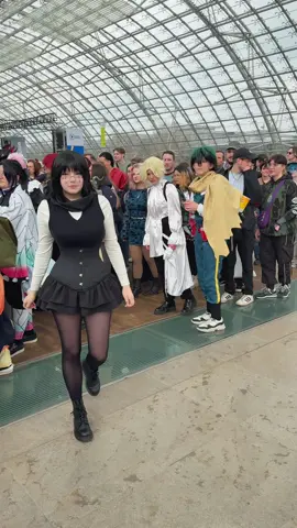 Why is everyone staring 🫩 @anyamochii @xMaddu @morp #cosplay 