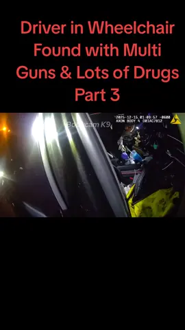 Driver in Wheelchair Found with Multi Guns & Lots of Drugs Part 3 #foryoupage #trending #crime #viral #fyp 