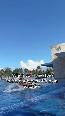 There’s always one person who wants to relax and another who can’t sit still #vacation #couples #funny ##travel##marraige
