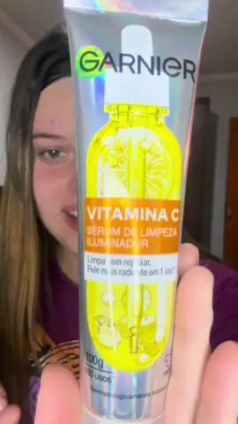 Você viu esse lançamento serumnete um Serum + Sabonete da @garnierbrasil #LimpezaGarnier 