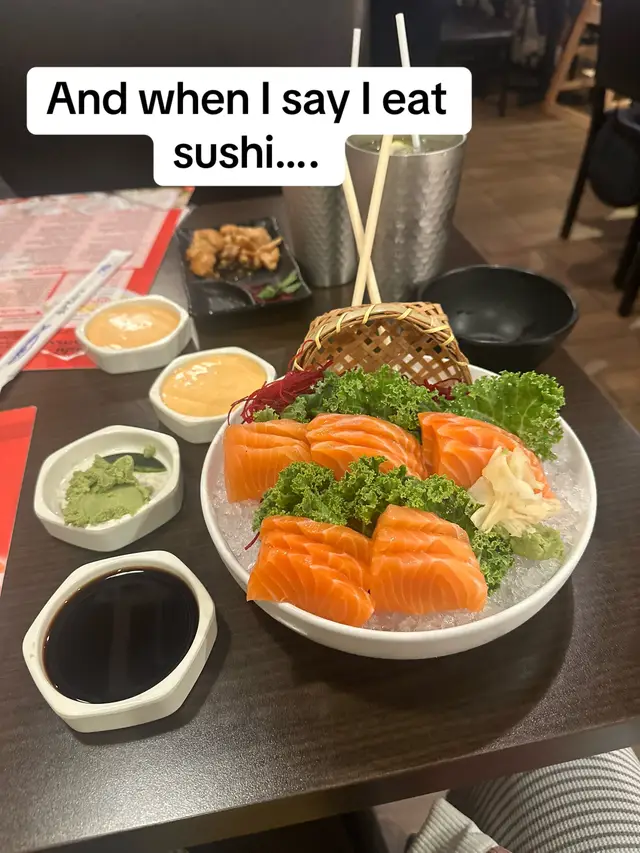#sushi #sushilover #sashimi #fyp #food 