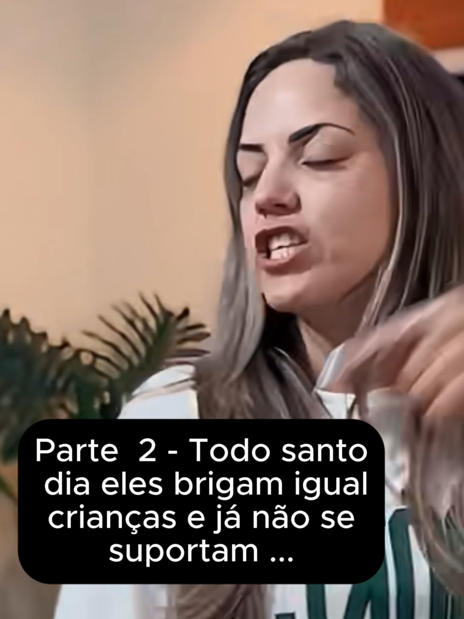 Parte 2 - Todo santo dia eles brigam igual crianças e já não se suportam ...😤😱#tamaraepaulo #novelinhas #paulo #tamara #novelas