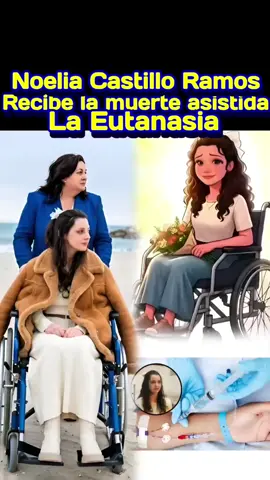 Tras meses de una batalla incansable por el derecho a decidir sobre su propio destino, la joven barcelonesa recibió la eutanasia. 🙏💔🥺🕊 ​#NoeliaCastillo ​#NoeliaCastilloRamos ​#DignidadHastaElFinal ​#JusticiaParaNoelia ​#LeyDeEutanasia ​