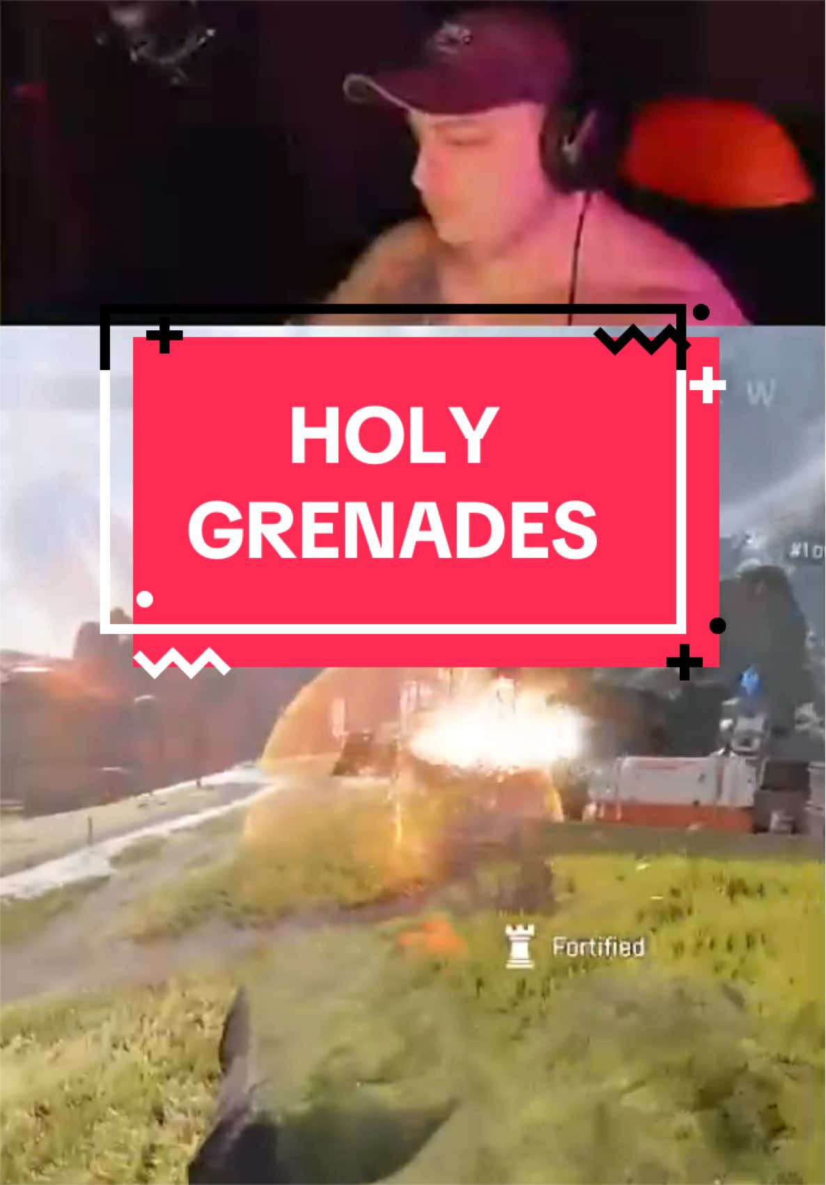 HOLY GRENADES 🫡 #apexlegends #gaming #eapartner #GamingOnTikTok #funnygamingclips 