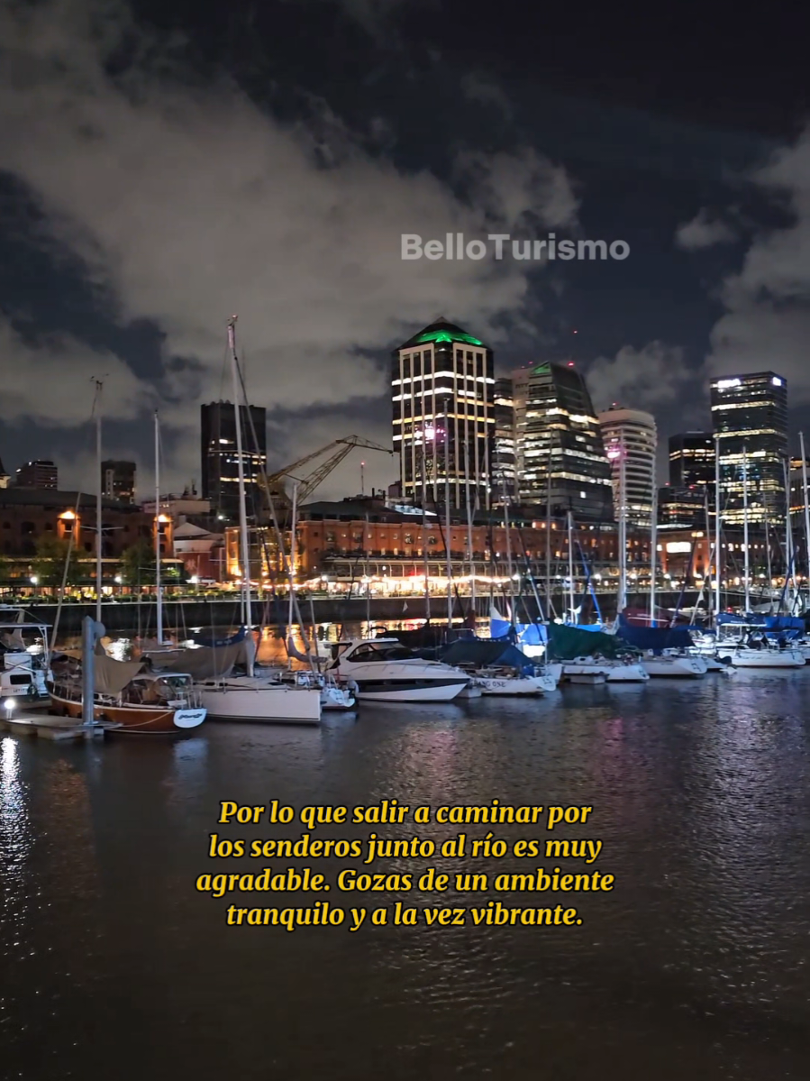 Puerto Madero es una de la zonas más seguras y concurridas en la ciudad de #BuenosAires 🇦🇷 🫶🏼 . . #night #PuertoMadero #belloturismo #Argentina 