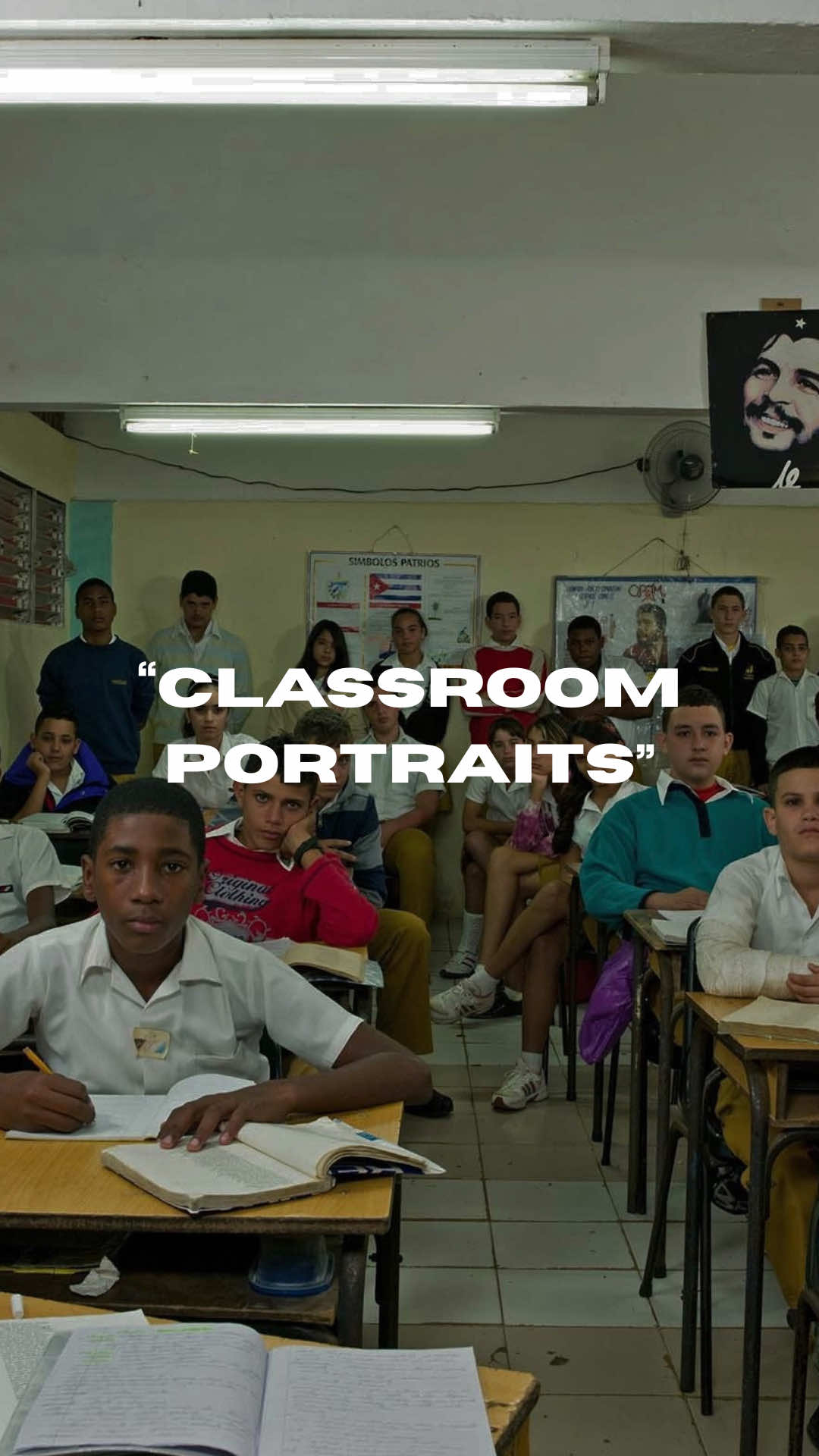 « Classroom Portraits » (2012) par Julian Germain