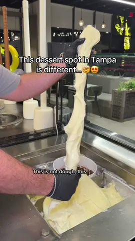 Florida's most unique dessert spot it ✨🍨  Have you tried @bekdash.usa @bekdash yet? This is one of the only places serving authentic Arabian ice cream made fresh in house, made with real 'mastic', a natural ingredient found only on a specific tree in the Greek islands 🌱  This is one of the most famous middle eastern cafés with over 10 locations worldwide & one is right here in Florida!  Share with someone you want to try this with! 📍 Bekdash | Temple Terrace, Florida Follow for more Florida gems like this one! 💎  . . . #floridatravel #visittampa #tampa #templeterrace #tampafoodie