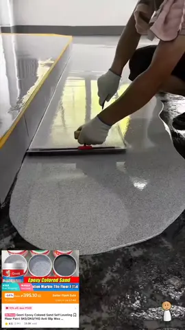 Gooti Epoxy Colored Sand Self  #fyp #epoxysandpaint #epoxyfloor #gootipaint #tiktoshop 