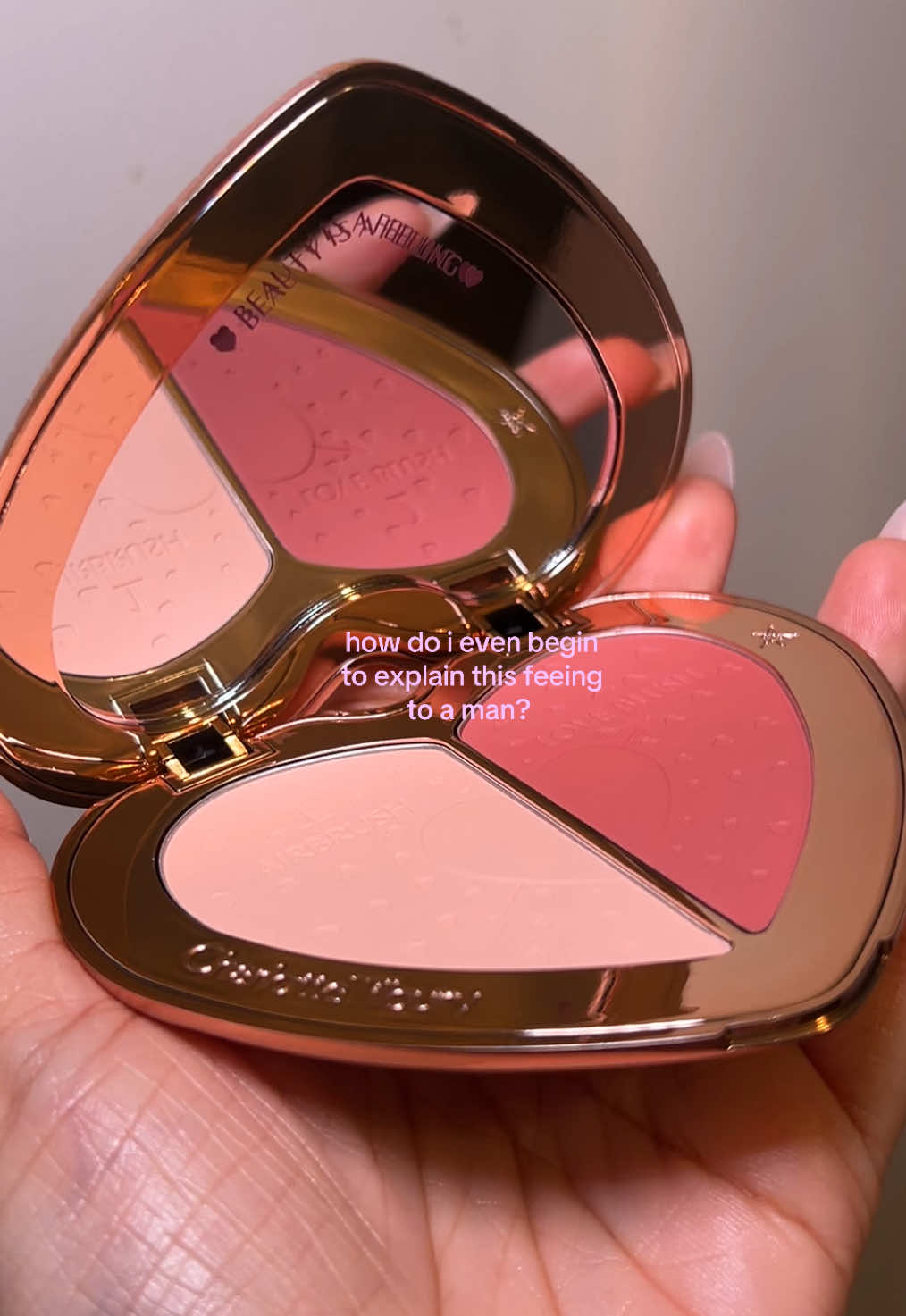 i love @Charlotte Tilbury 💌  #charlottetilbury #blush #makeupblush #blushblindness 