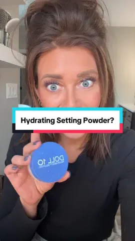 Replying to @user3242430757436 Pores. Fine Lines. Unwantedshine. This powder from @Doll 10 Beauty is hydrating and blurring! It’s so cool! #settingpowder #makeuptipstiktok #TikTokShopSpringGlowUp #tiktokshopcreatorpicks #waterblursettingpowder 