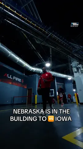 WE IN HERE FOR NEBRASKA VS IOWA 🔥😤 #mbb #MarchMadness #tough #aura #nebraska 