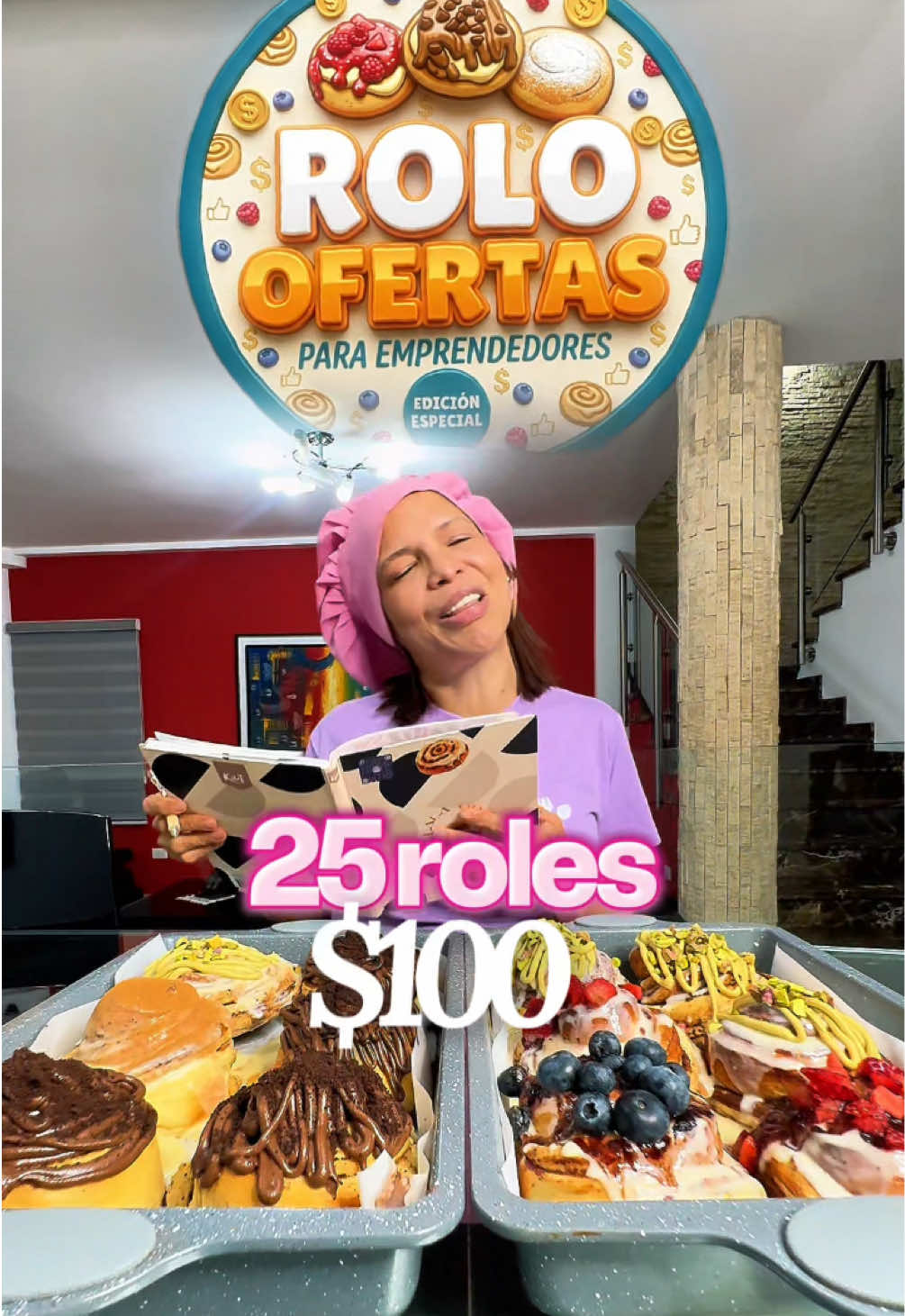 ¿Se puede convertir 100$ en 1000$ con nuestros roloemprendedores? ¡Claro que si!🤩🤑🩷  #roles #emprendedores #canela #dulces #losrollesmasviralesdepuertoordaz